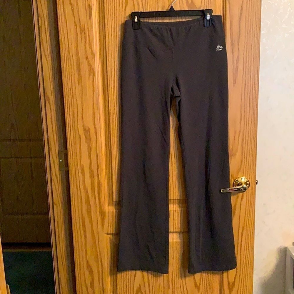 women’s Reebok charcoal grey athletic pants Medium